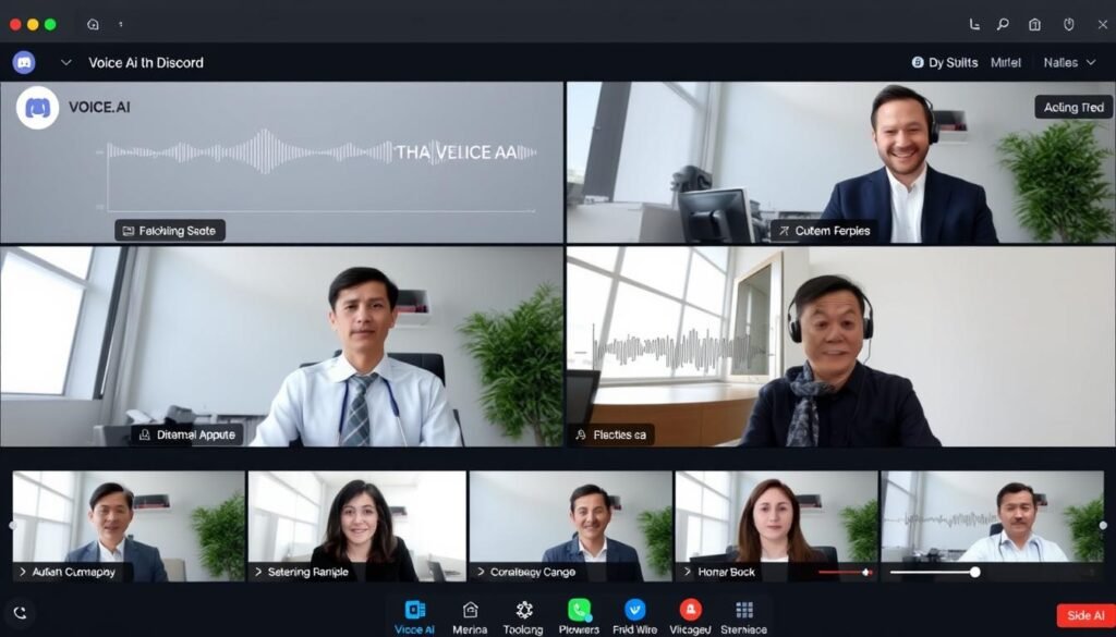 Gambar Voice.ai digunakan di Discord