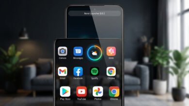 Nova Launcher Widget Seukuran Ikon