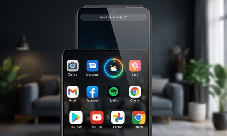Nova Launcher Widget Seukuran Ikon