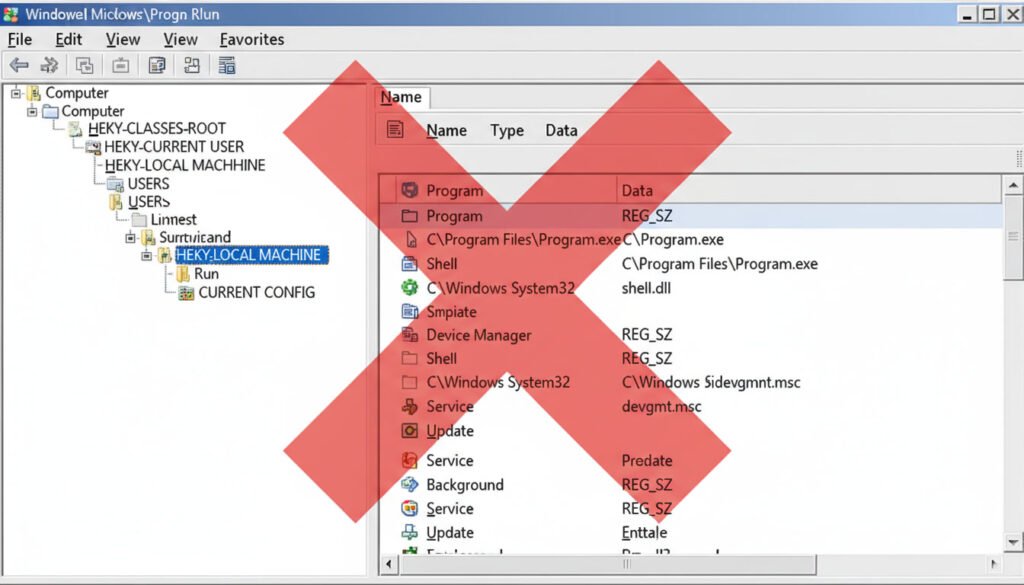 Windows registry performance tweak