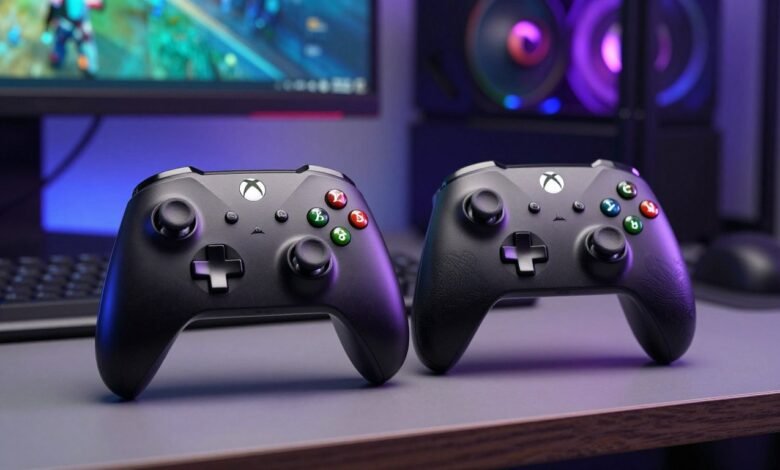 Xbox controller wireless vs wired, latency controller Xbox, input lag Xbox
