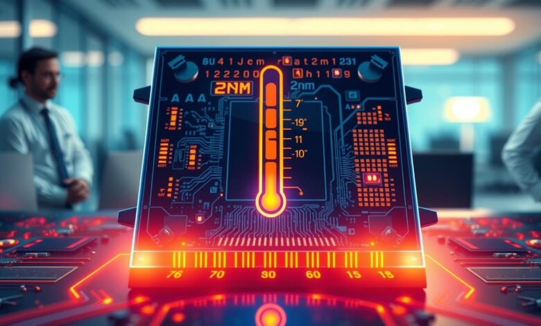 masalah chip 2nm panas berlebihan